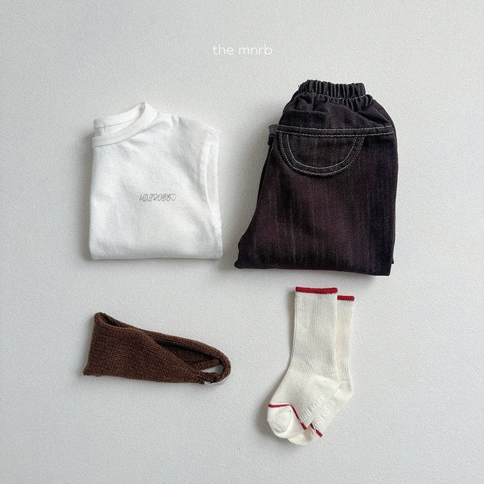 25秋 正韓 minirobe 拚色滾邊中筒襪 三色一組-細節圖8