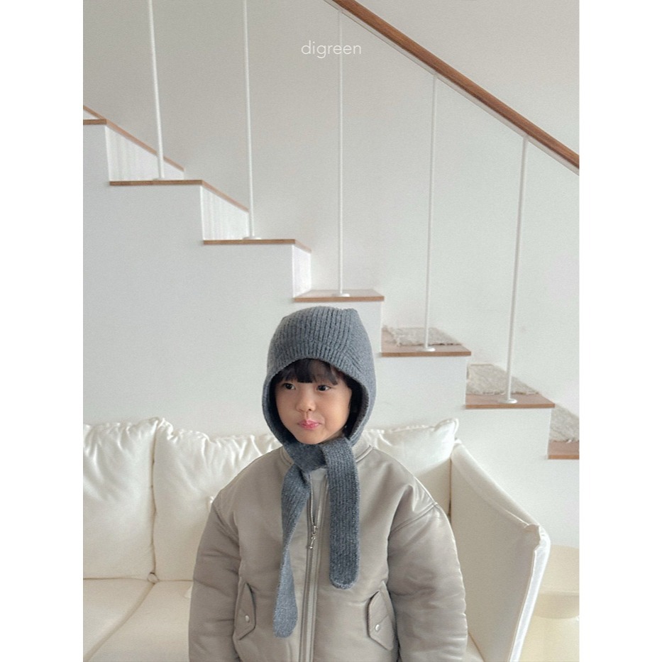 25冬 正韓 digreen 造型領巾 針織帽 五色-細節圖2