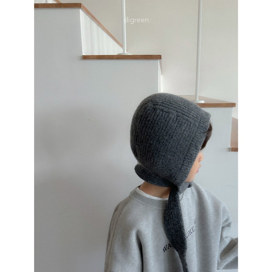25冬 正韓 digreen 造型領巾 針織帽 五色-細節圖3