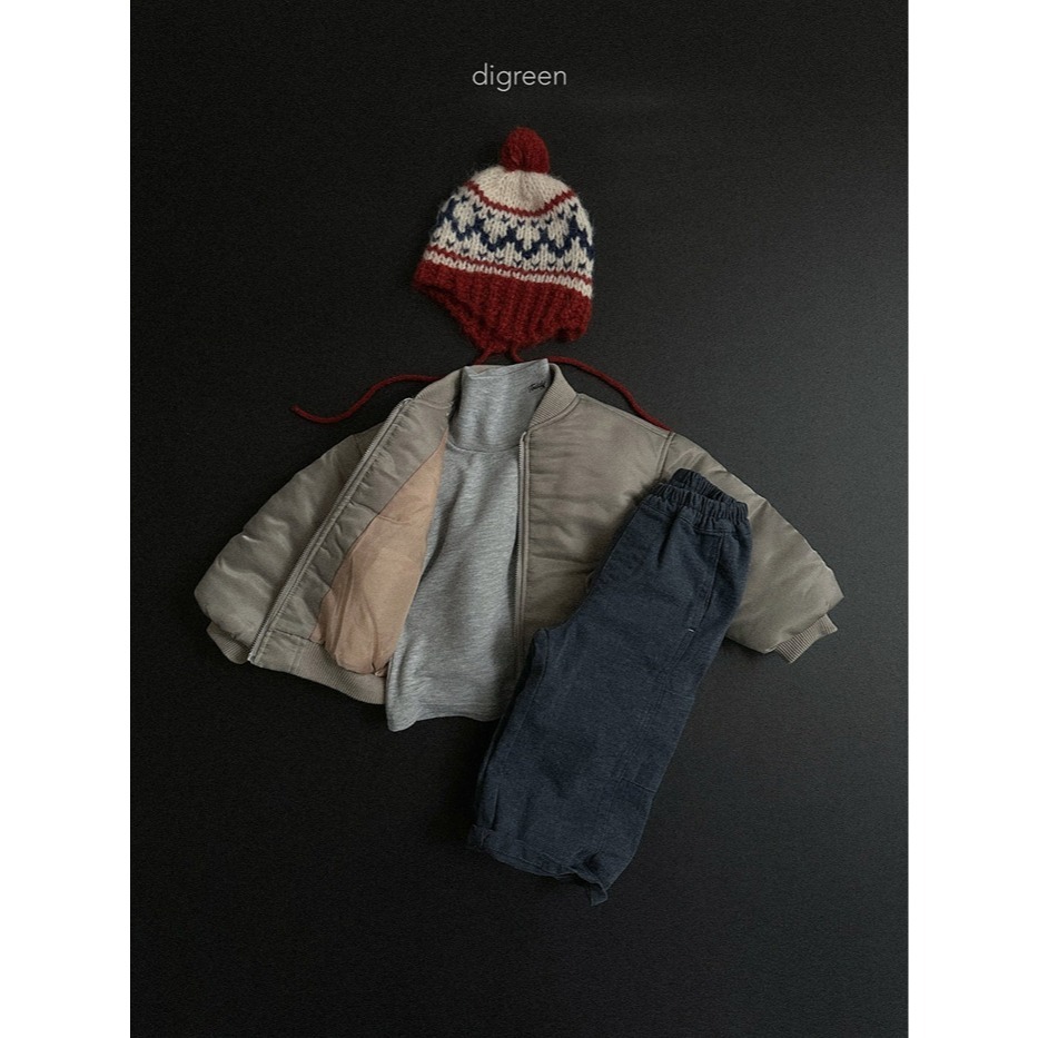 25冬 正韓 digreen  北歐風球球遮耳毛帽 四色-細節圖7