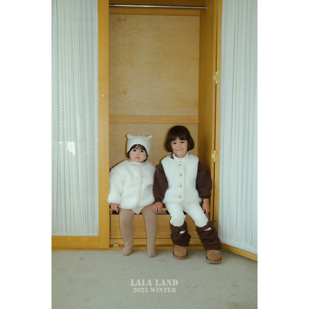 25冬 正韓 lalaland  QQ毛背心 三色-細節圖6