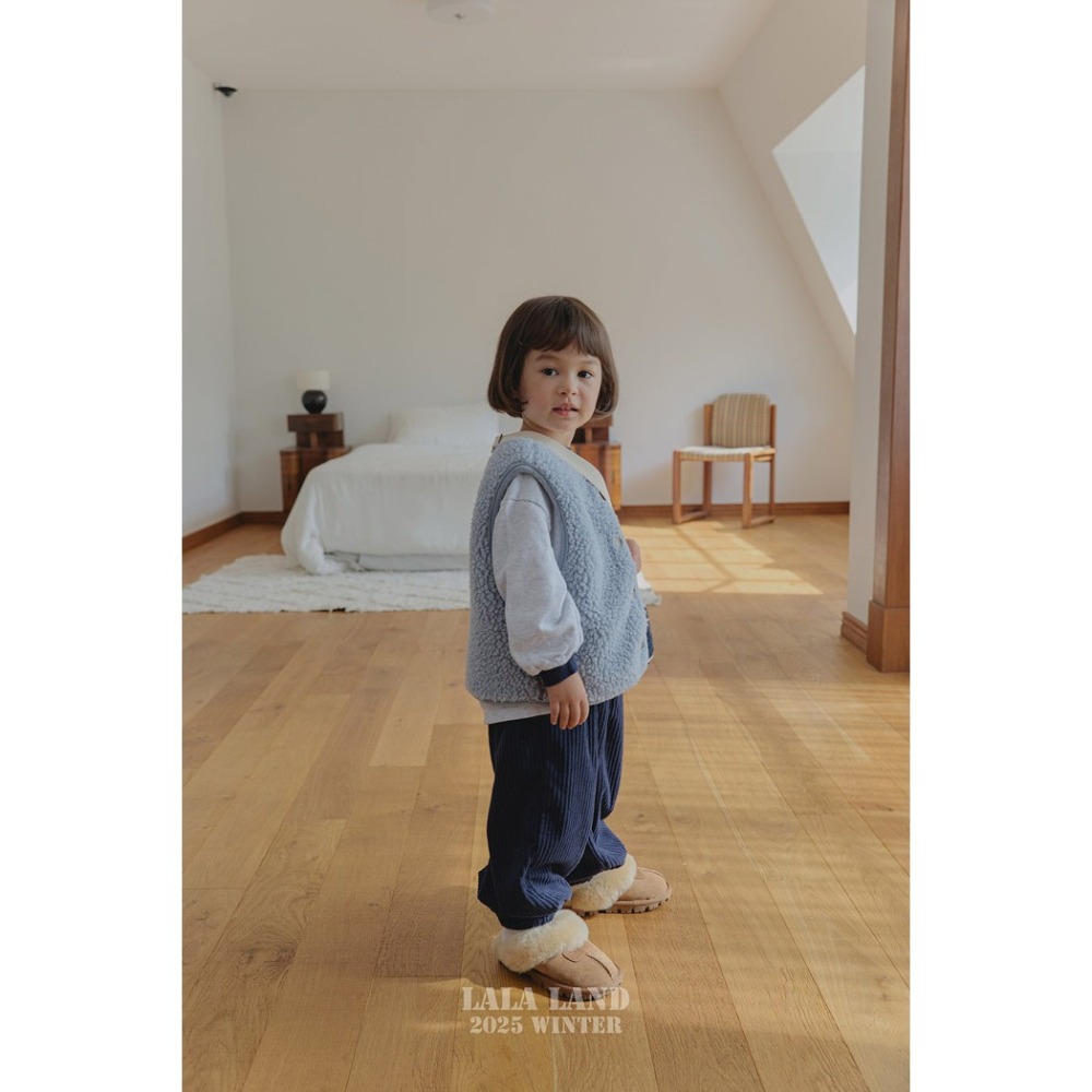 25冬 正韓 lalaland  QQ毛背心 三色-細節圖7