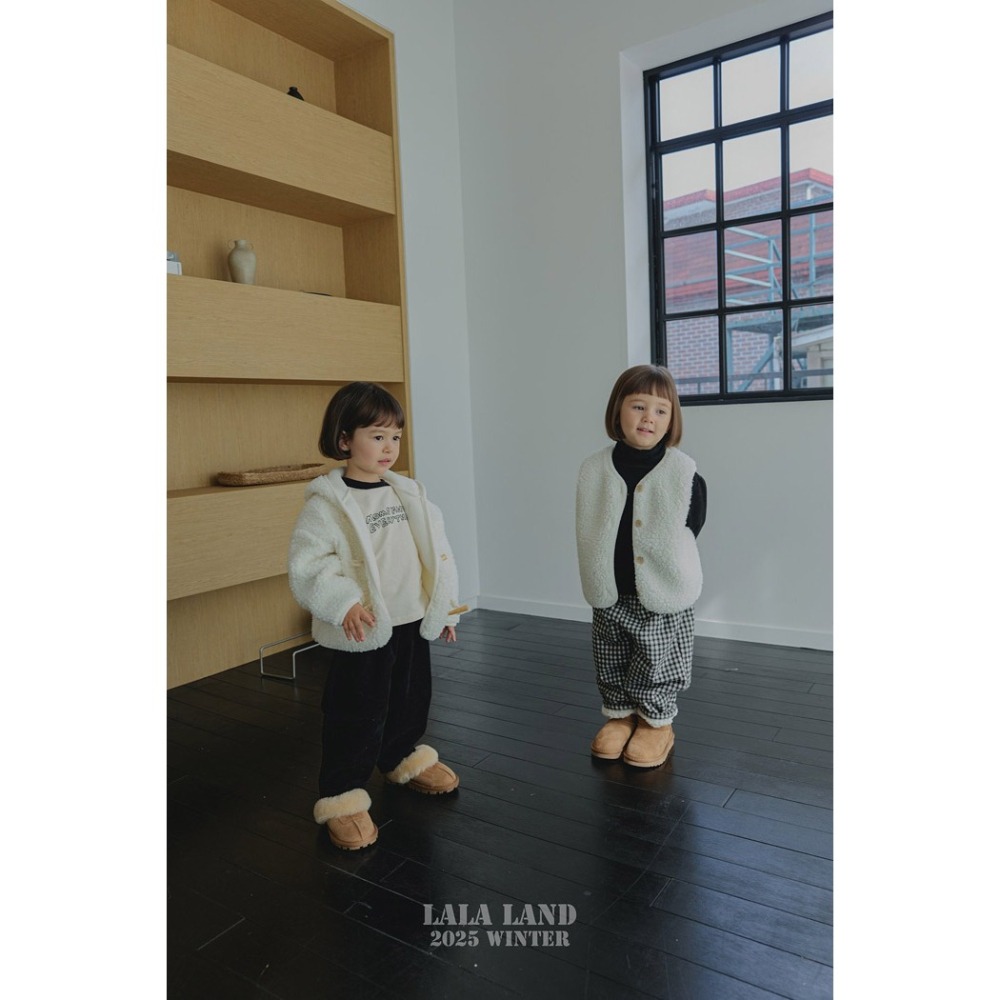 25冬 正韓 lalaland  QQ毛背心 三色-細節圖8