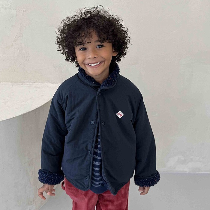 25冬 正韓 and_butter 煙火QQ毛 兩面穿 外套 兩色-細節圖4