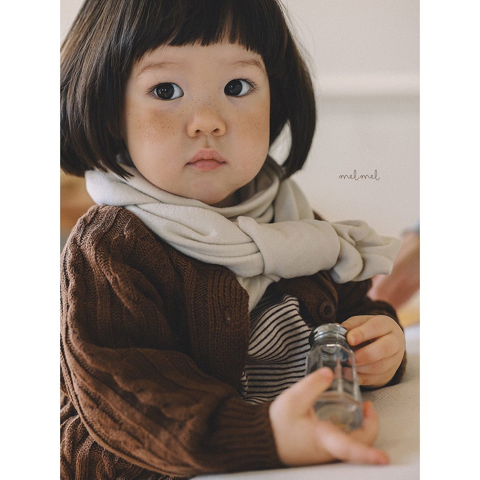 25冬 正韓 melmel  經典麻花 針織外套 三色-細節圖3