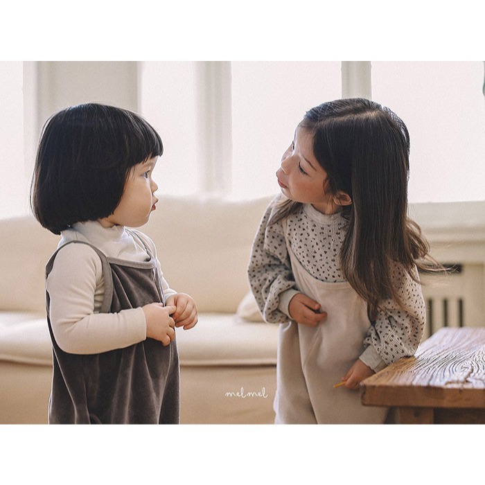 25冬 正韓 melmel 閃亮亮絨 細肩吊帶褲 三色-細節圖7