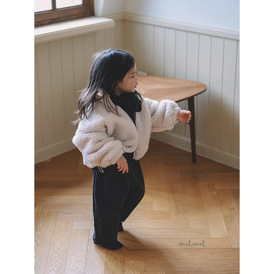 25冬 正韓 melmel  微絨感 哈倫褲 三色-細節圖4