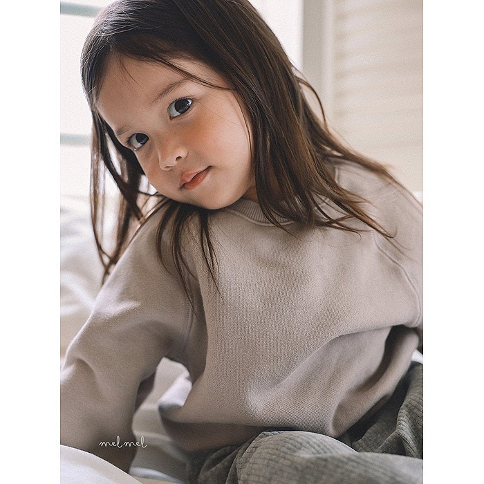 25冬 正韓 melmel 經典款 微刷毛 大學Ｔ 三色-細節圖2