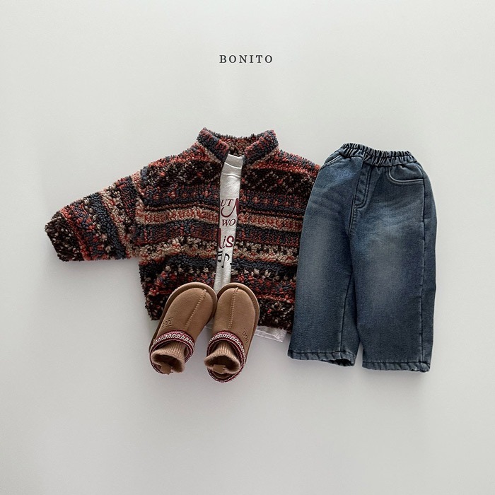 25冬 正韓 bonito 經典水洗刷色 牛仔褲 兩色-細節圖4