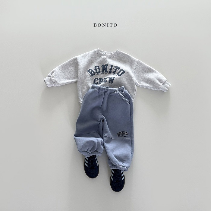 25冬 正韓 bonito 厚磅棉 慢跑褲 兩色-細節圖3