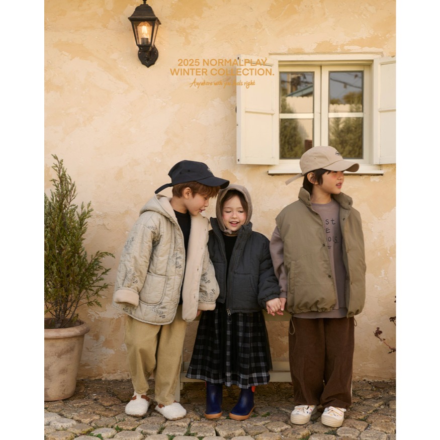 25冬 正韓 normalplay 美式純黑 立領外套-細節圖3