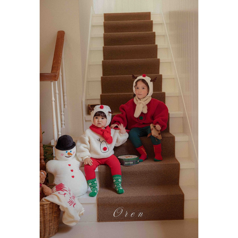 25冬 正韓 聖誕 麋鹿 節慶帽 聖誕帽-細節圖2