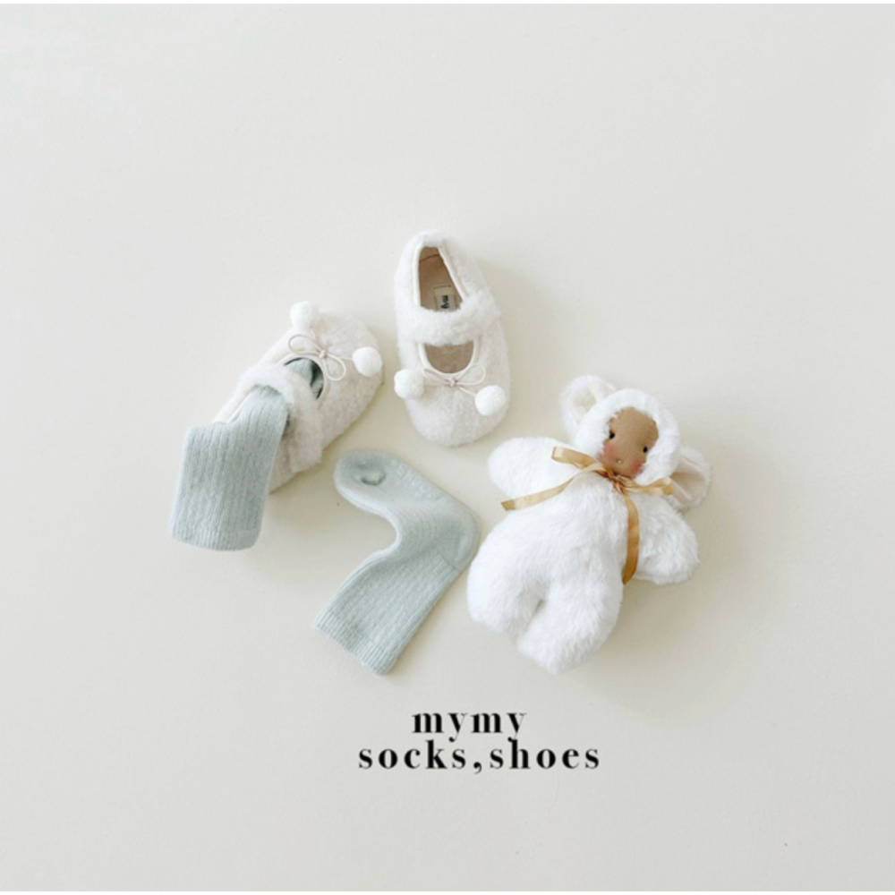 25冬 正韓 QQ毛 蝴蝶結 瑪莉珍鞋 娃娃鞋-細節圖4