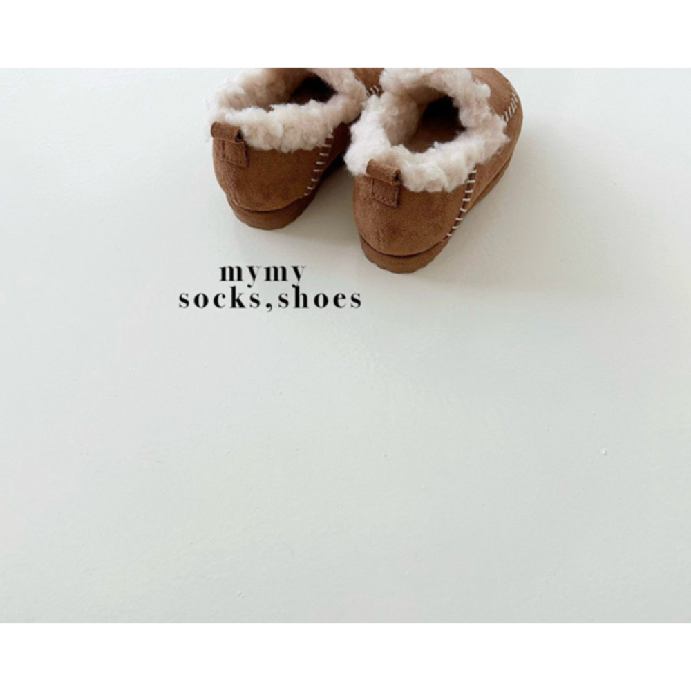 25冬 正韓 麂皮毛茸茸 樂福鞋 平底鞋 娃娃鞋-細節圖3