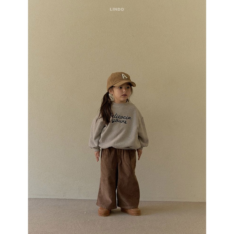 25冬 正韓 lindo 內刷毛 手寫字母 大學Ｔ 兩色-細節圖4