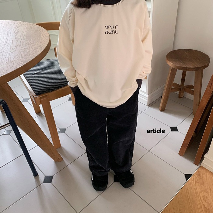 25冬 正韓 article 薄款 車邊配色 字母Ｔ （三色）-細節圖6