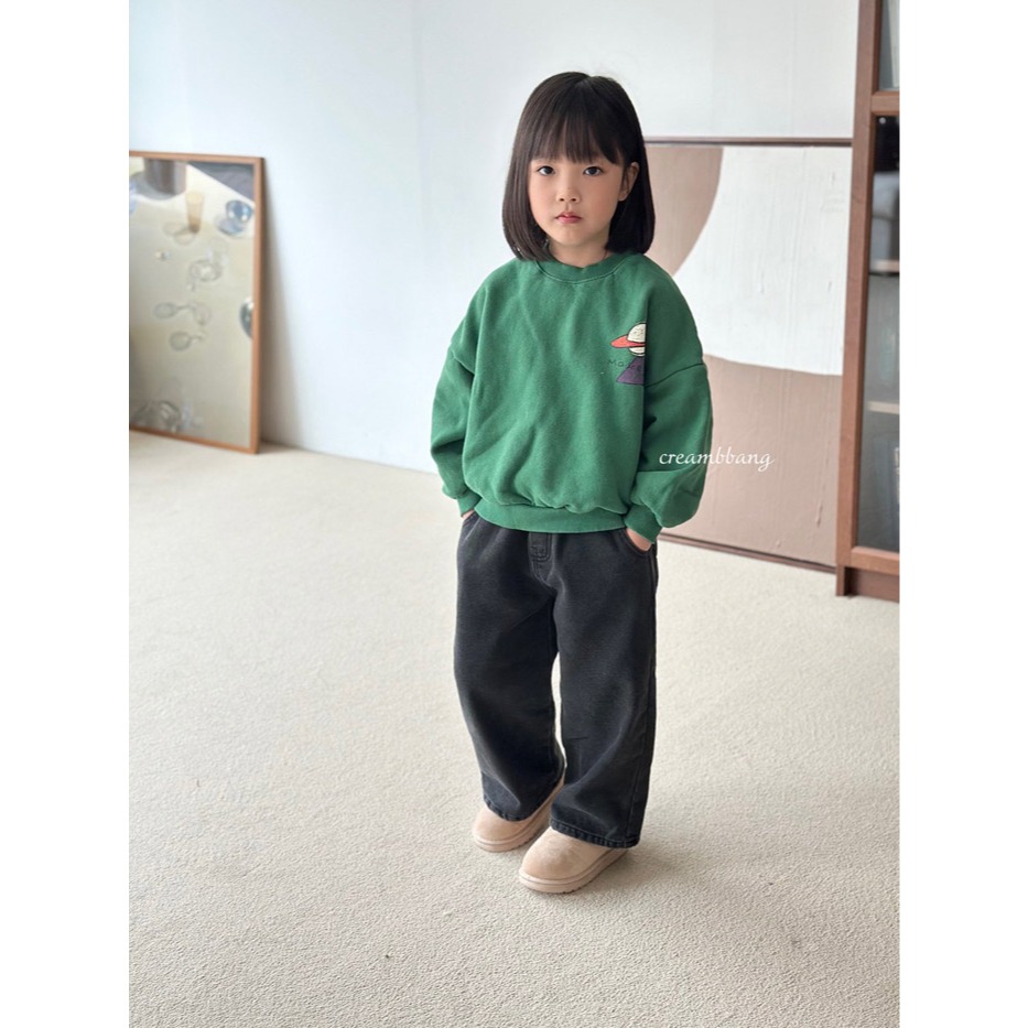 25冬 正韓 cream bbang 內刷毛 星球大學Ｔ-細節圖2