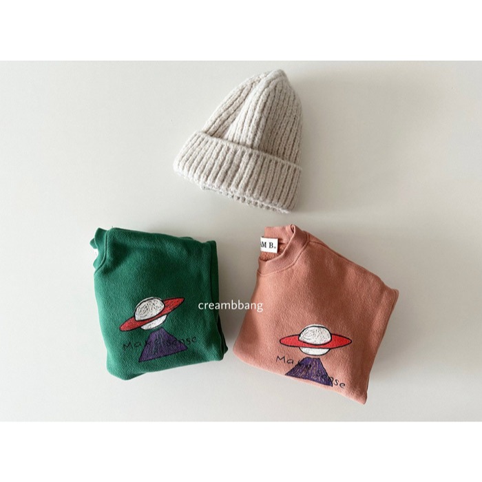 25冬 正韓 cream bbang 內刷毛 星球大學Ｔ-細節圖7