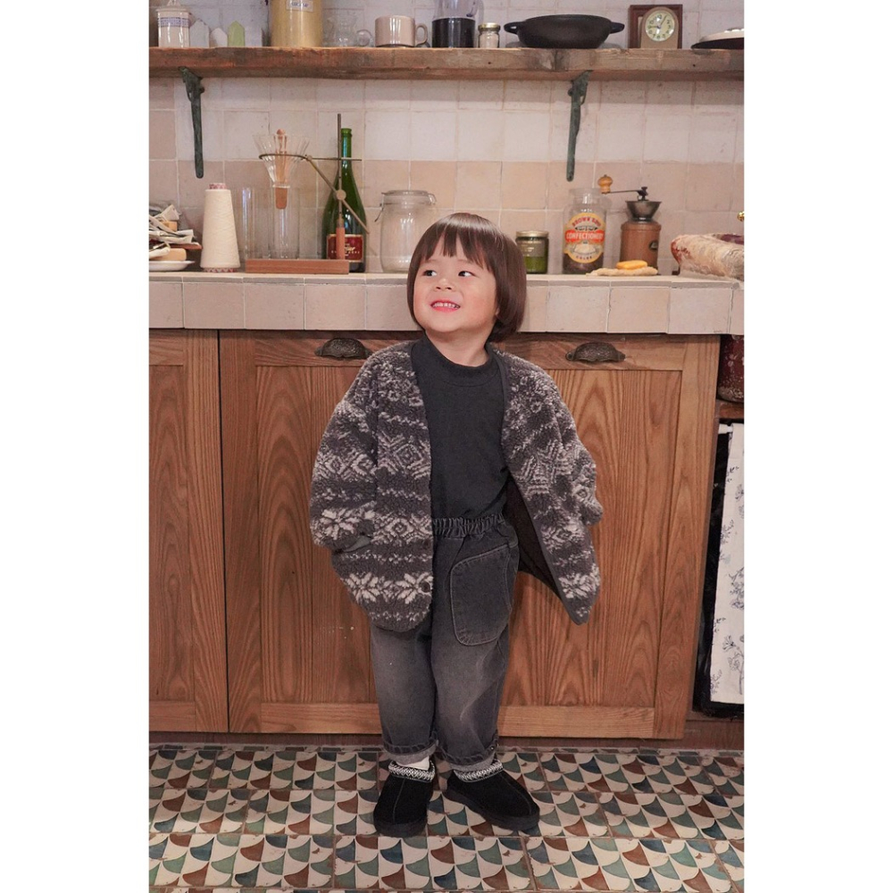 25冬 正韓 onu 水洗刷色 牛仔褲 （兩色）-細節圖2