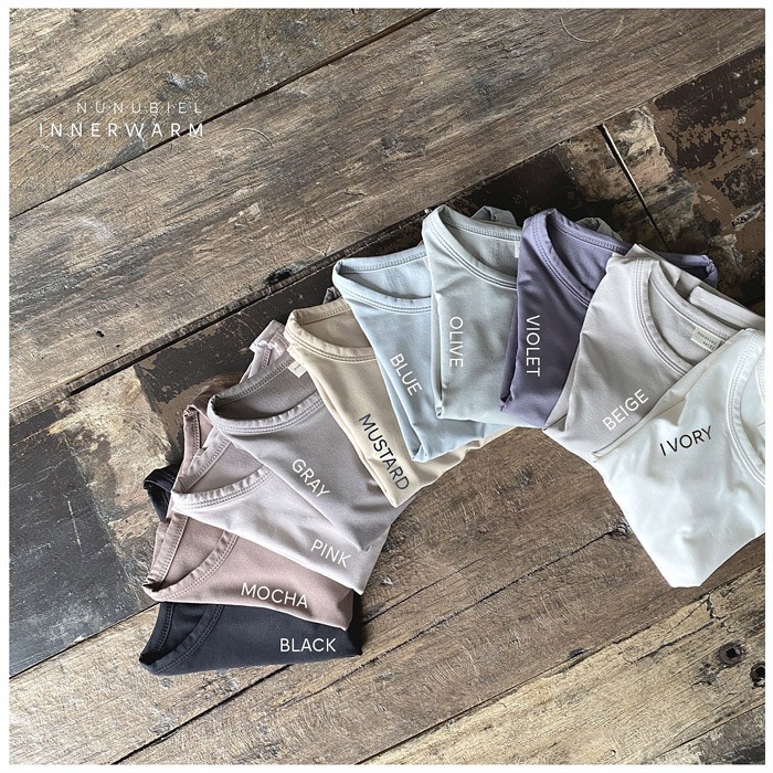 韓國 NUNUBIEL 韓國製 兒童發熱衣套裝 (上衣+褲子) 居家服 兒童上衣 (大童區）-細節圖5