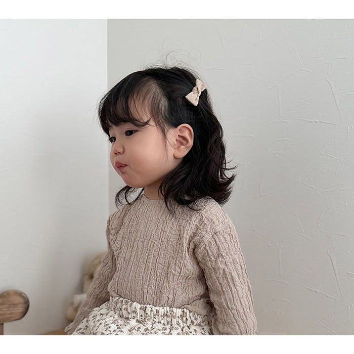 26春 正韓 mimimarket 泡泡紗 皺摺縮口上衣（兩色）-細節圖6