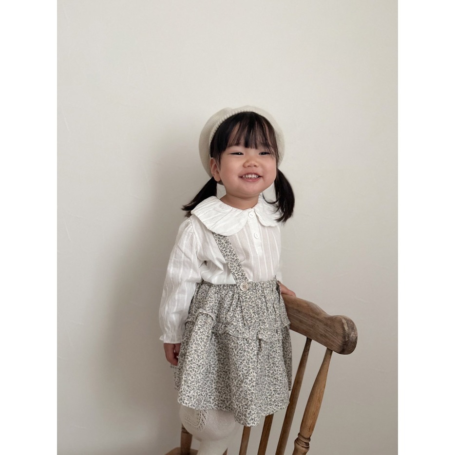 26春 正韓 mimimarket 日系小姐姐小圓領 襯衫（兩色）-細節圖8