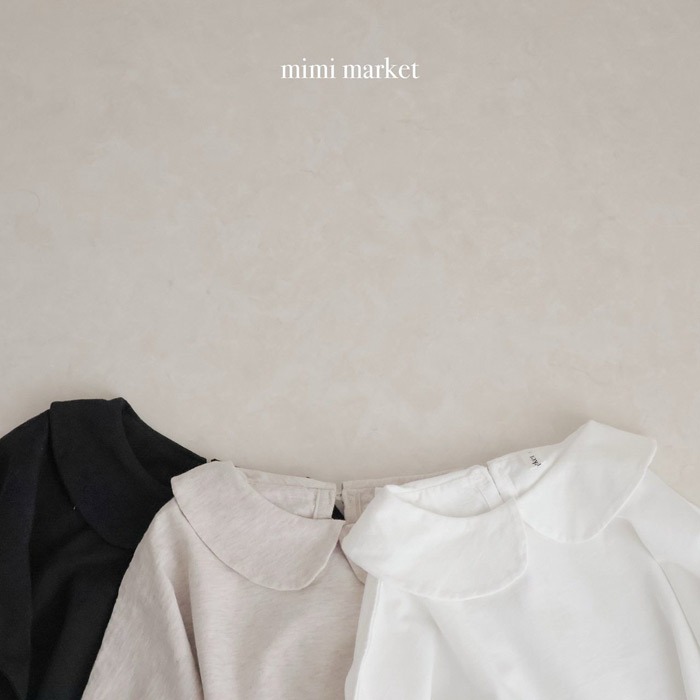 26春 正韓 mimimarket calm Line 娃娃領上衣 (三色）-細節圖7