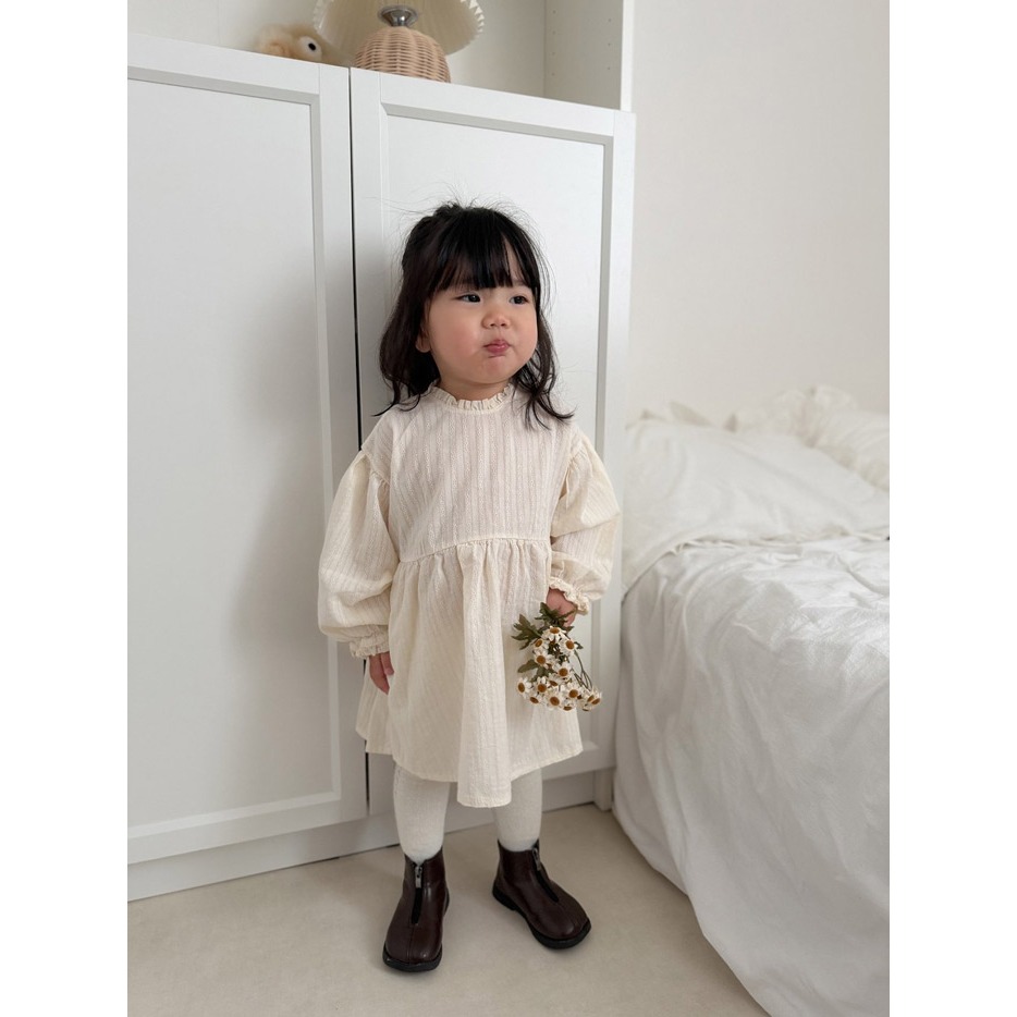 26春 正韓 mimimarket  Field Walk 散步洋裝（兩色）-細節圖2