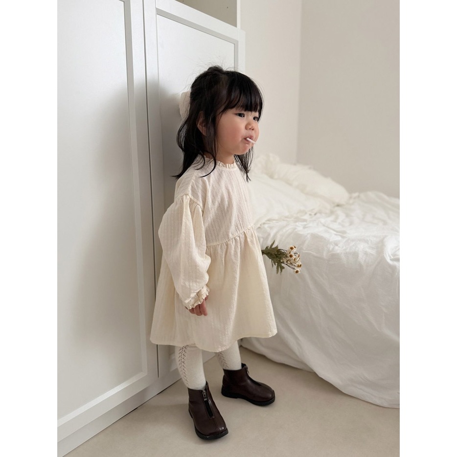 26春 正韓 mimimarket  Field Walk 散步洋裝（兩色）-細節圖3