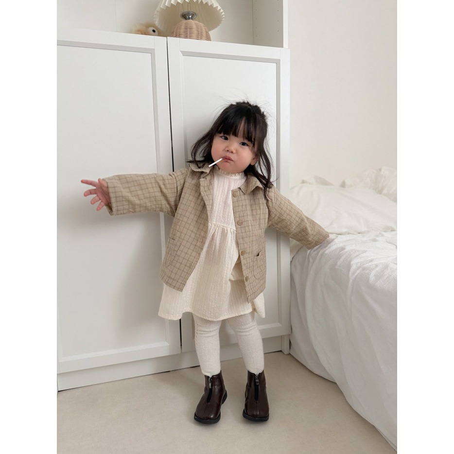 26春 正韓 mimimarket  Field Walk 散步洋裝（兩色）-細節圖4