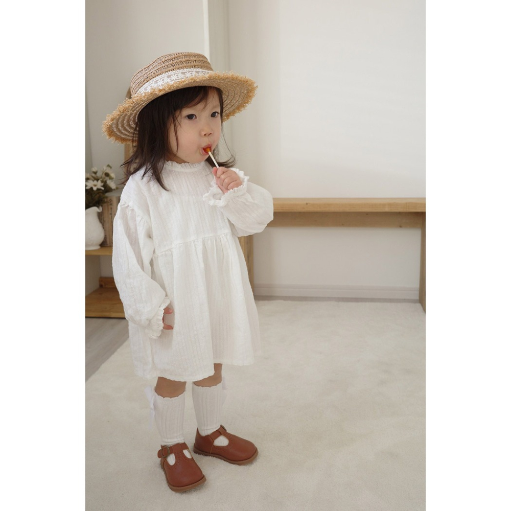 26春 正韓 mimimarket  Field Walk 散步洋裝（兩色）-細節圖5