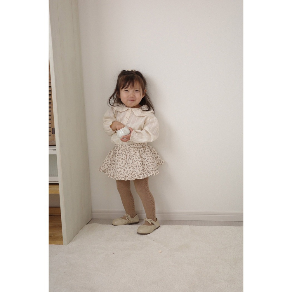 26春 正韓 mimimarket  Floral Breeze 褲裙（兩色）-細節圖7