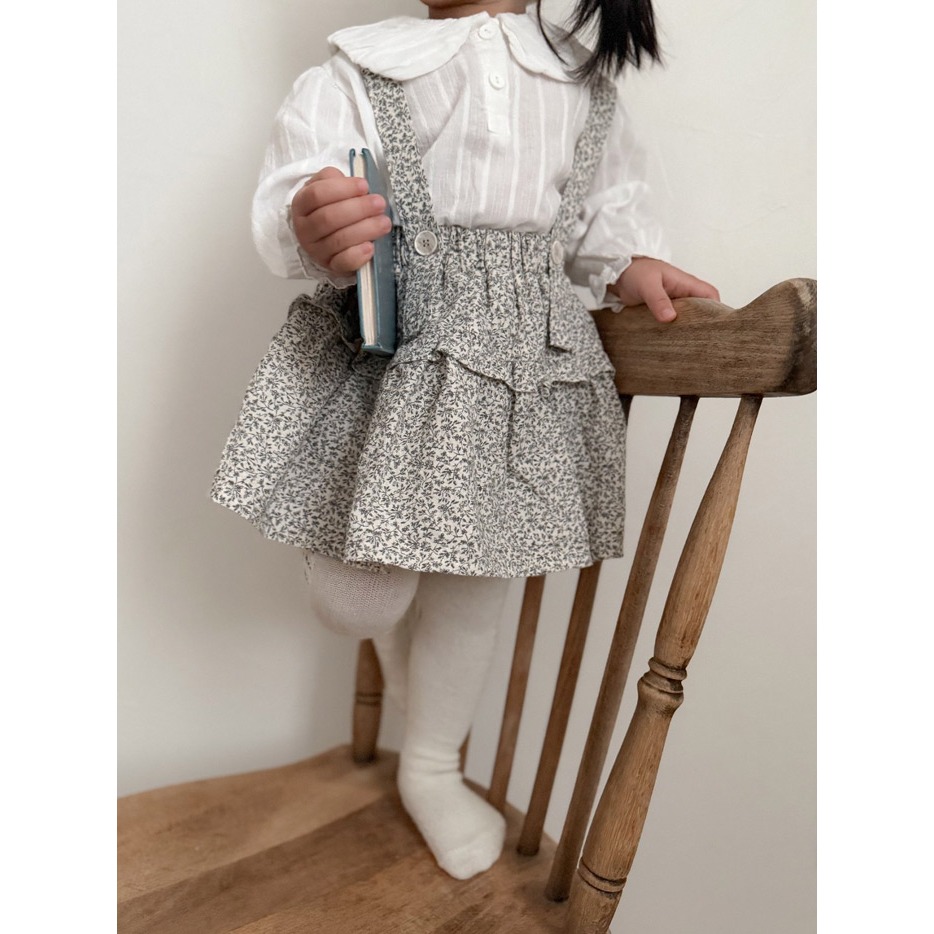 26春 正韓 mimimarket Harvest Mood 吊帶裙（兩色）-細節圖3