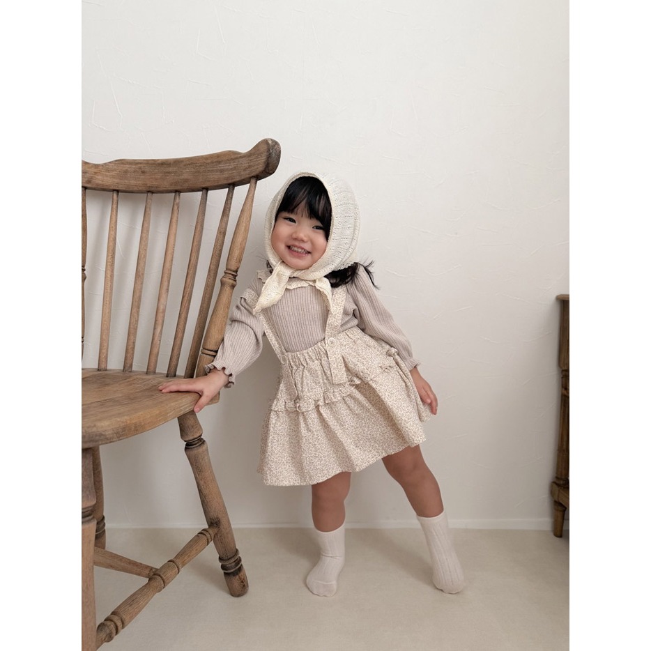 26春 正韓 mimimarket Harvest Mood 吊帶裙（兩色）-細節圖5