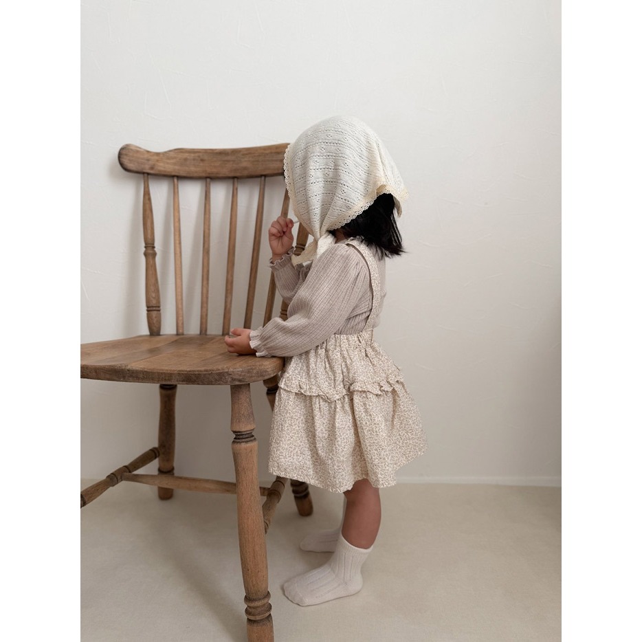 26春 正韓 mimimarket Harvest Mood 吊帶裙（兩色）-細節圖7