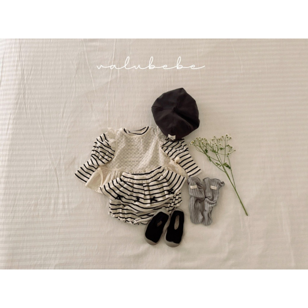 26春 正韓 valubebe 奶油鄉村風 外罩小背心（三色）-細節圖2