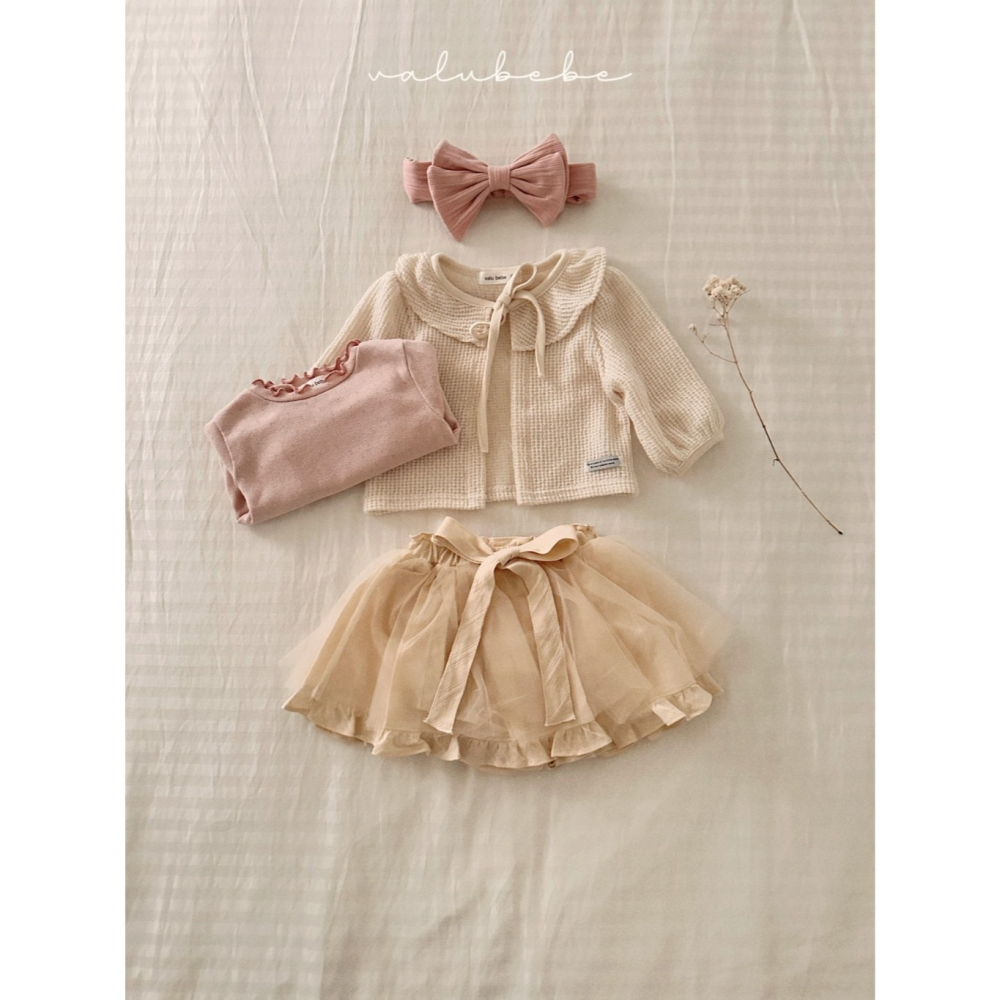 26春 正韓 valubebe 溫柔日光蓬蓬裙(兩色）-細節圖2