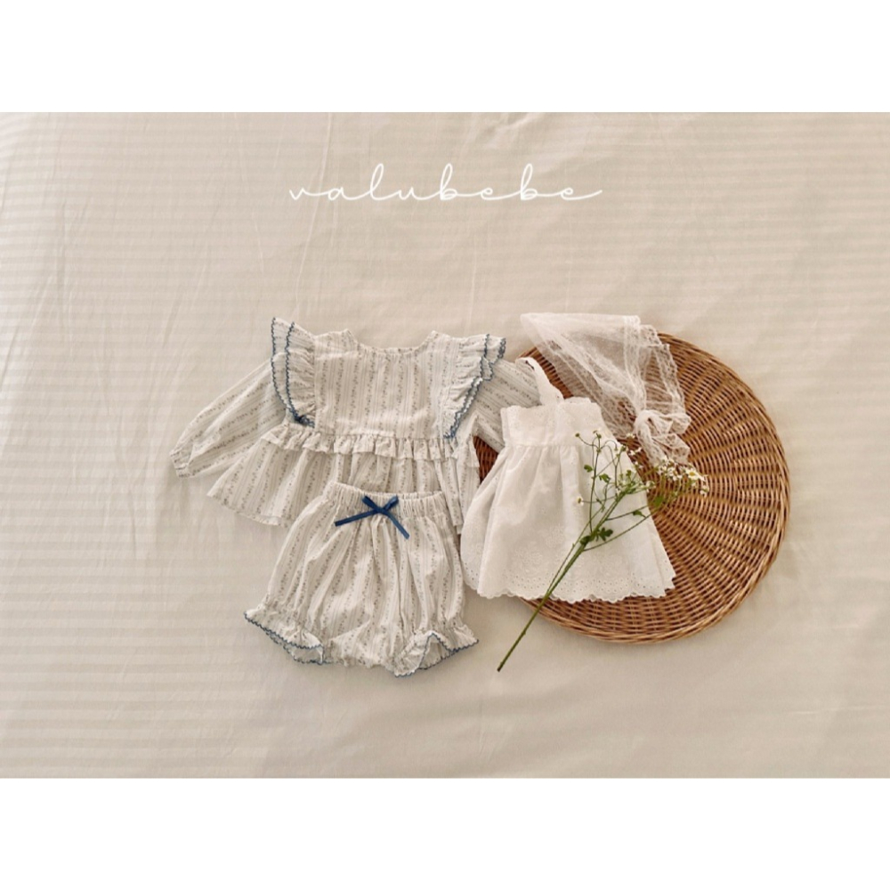 26春 正韓 valubebe 法式田野風 短褲（兩色）-細節圖3