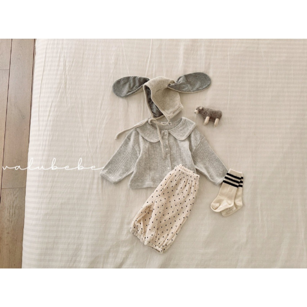 26春 正韓 valubebe 柔霧鄉村風柔棉小外套（兩色）-細節圖4