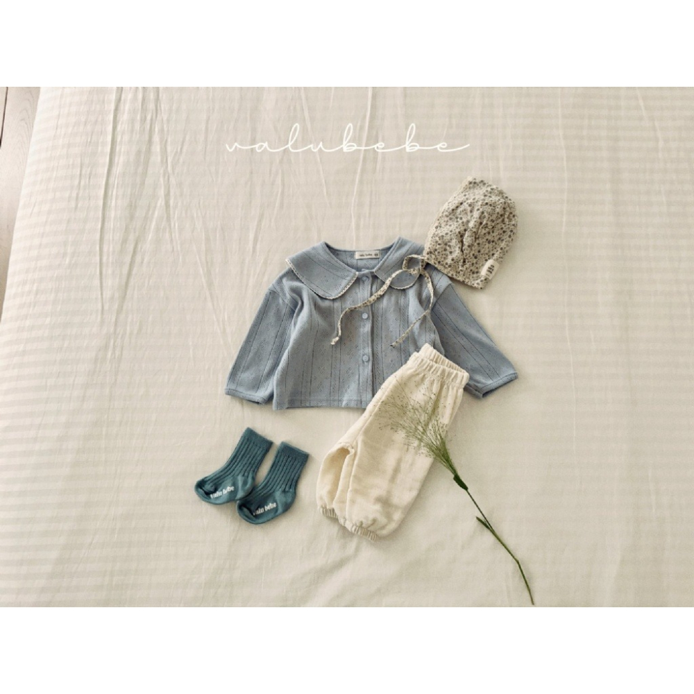 26春 正韓 valubebe 柔霧鄉村風柔棉小外套（兩色）-細節圖5