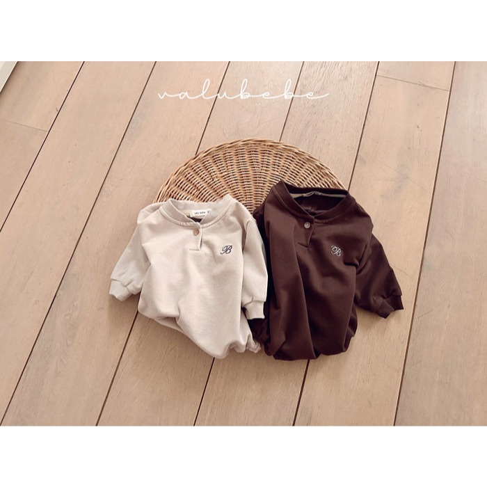 26春 正韓 valubebe 法式簡約 包屁衣（兩色）-細節圖5