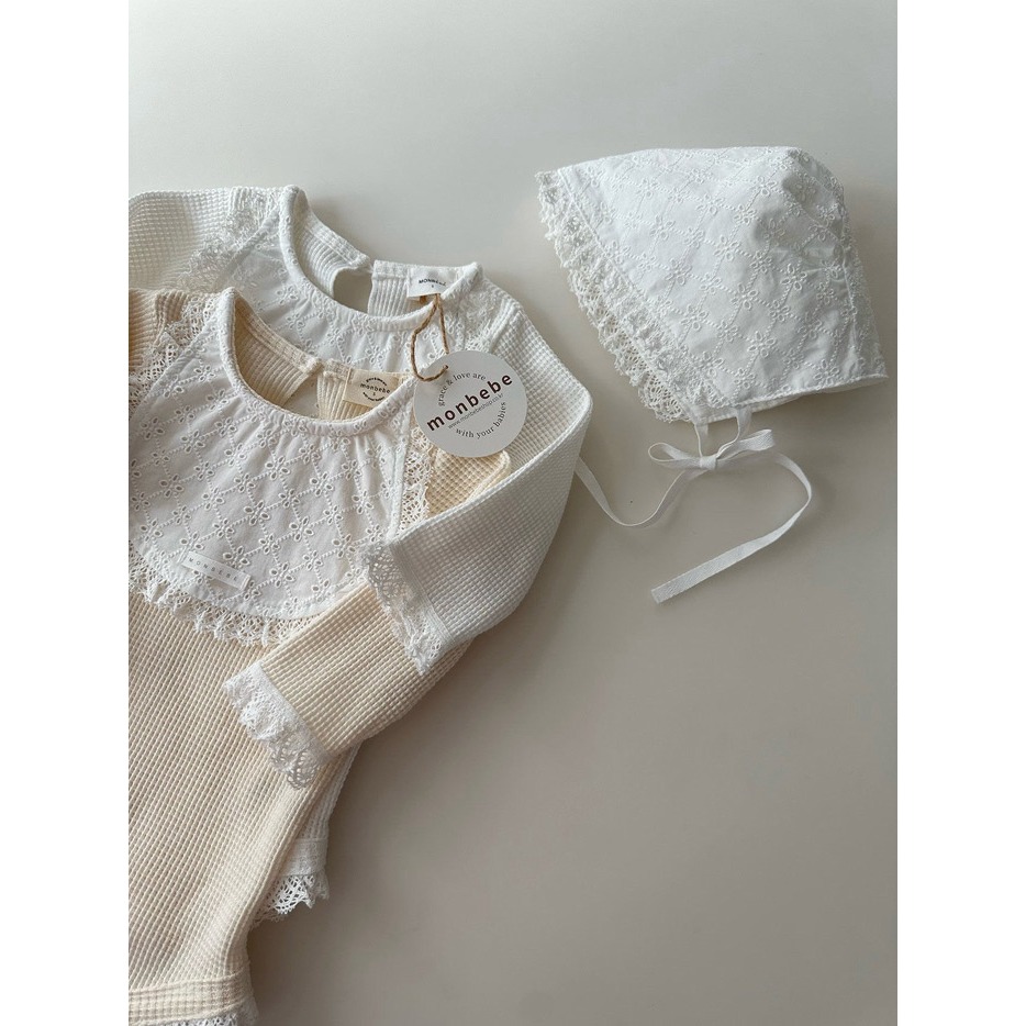 26春 正韓 monbebe 法式簡約系列 包屁衣（兩色）-細節圖2