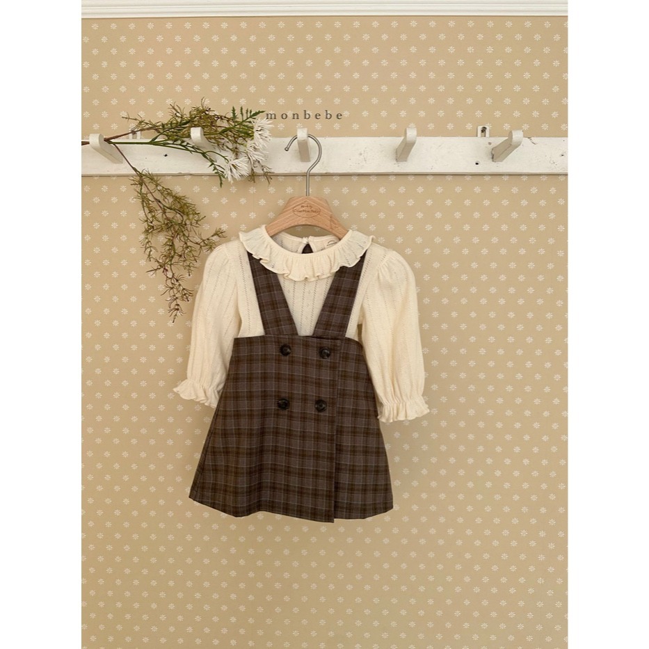 26春 正韓 monbebe Soft Dream 溫柔夢境系列 上衣 幼童款(80-120cm)-細節圖3