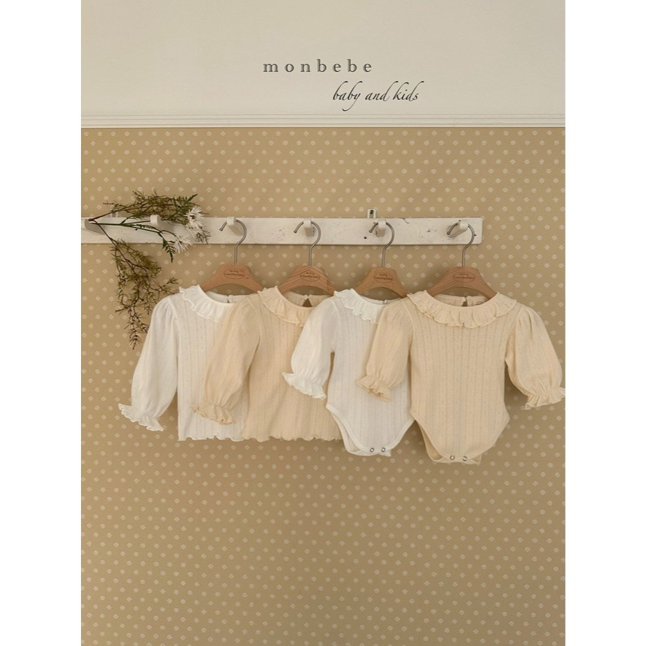 26春 正韓 monbebe Soft Dream 溫柔夢境系列 上衣 幼童款(80-120cm)-細節圖5