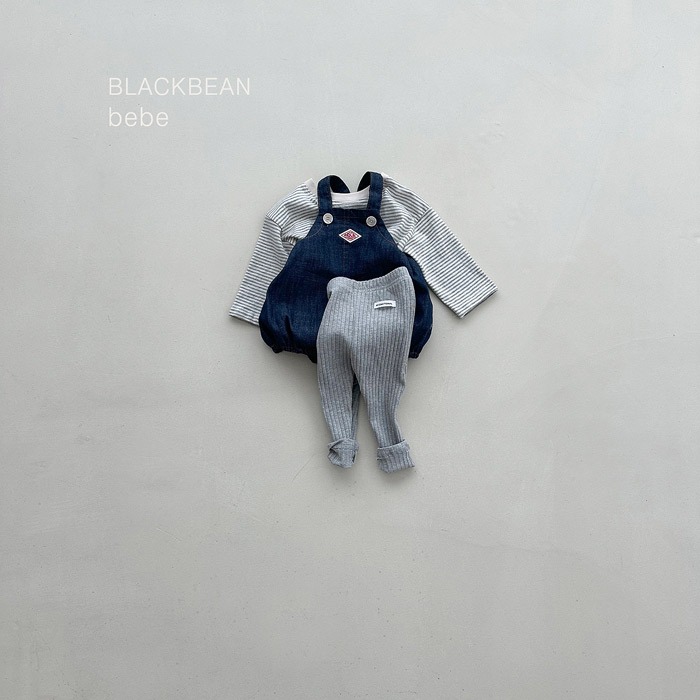 26春 正韓 blackbean 坑條 內搭褲 寶寶款-細節圖5