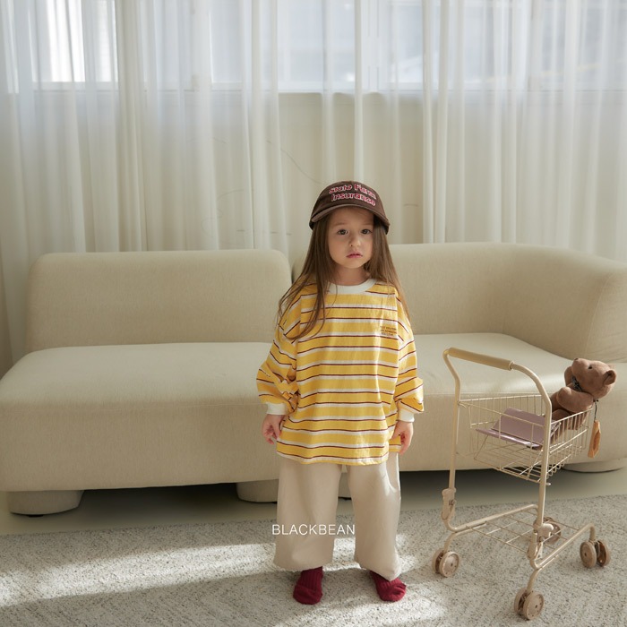 26春 正韓 blackbean 經典百搭 直筒褲 幼童款(84~120cm)v-細節圖6