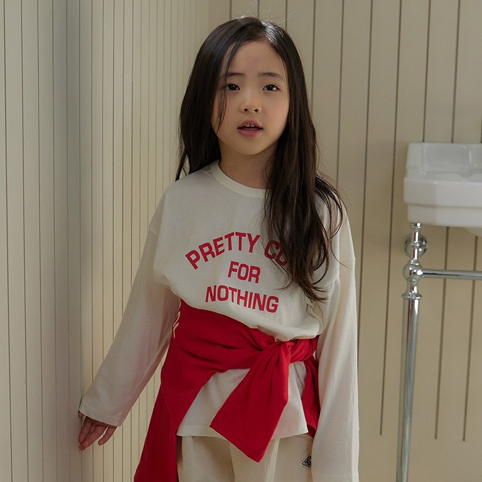 26春 正韓 blackbean 字母 上衣 幼童款(84~120cm)-細節圖5