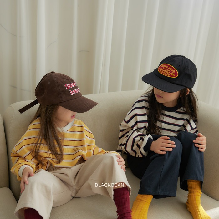 26春 正韓 blackbean 不敗款條紋 上衣 幼童款(84~120cm)-細節圖3