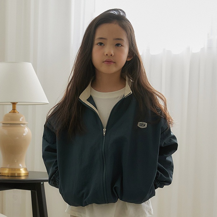 26春 正韓 blackbean 有點帥過頭 立領外套 幼童款(84~120cm) 自留款-細節圖5