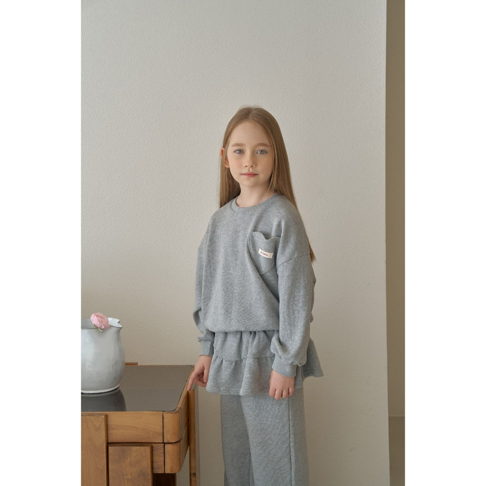 26春 正韓  momoann 舒適棉柔 愛心 套裝(90~140cm)-細節圖7